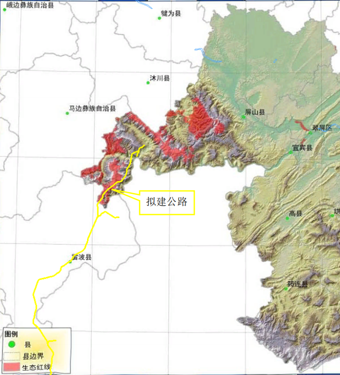 宜攀高速屏山段路线图图片