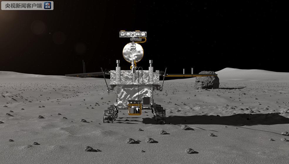嫦娥四号月球车:你好,我叫玉兔二号