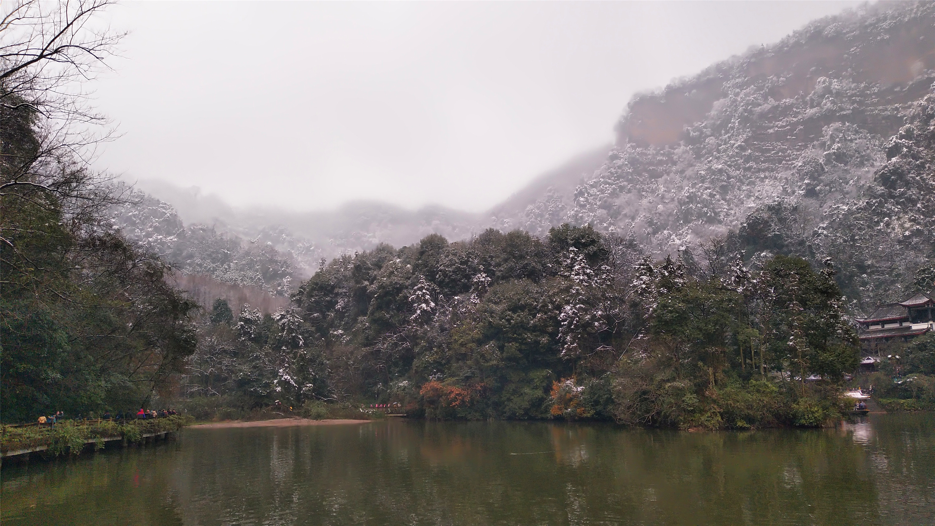 1231青城山雪