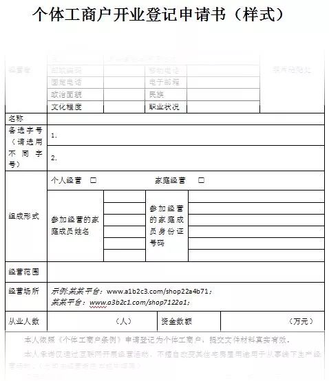 各位网店老板们手把手教你申请电商营业执照啦