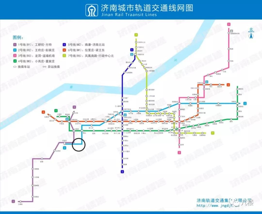 济南五号线地铁线路图图片