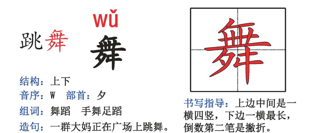 部編13年級上冊全冊生字卡片偏旁部首組詞造句帶拼音