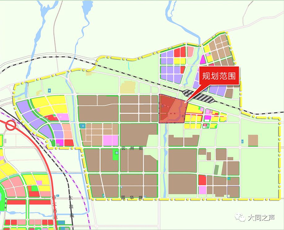 大同经济技术开发区装备制造产业园区街坊规划方案公示