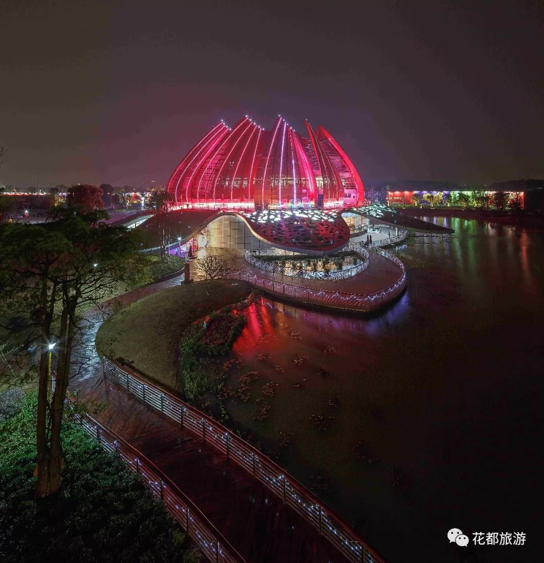 花都夜景图片图片