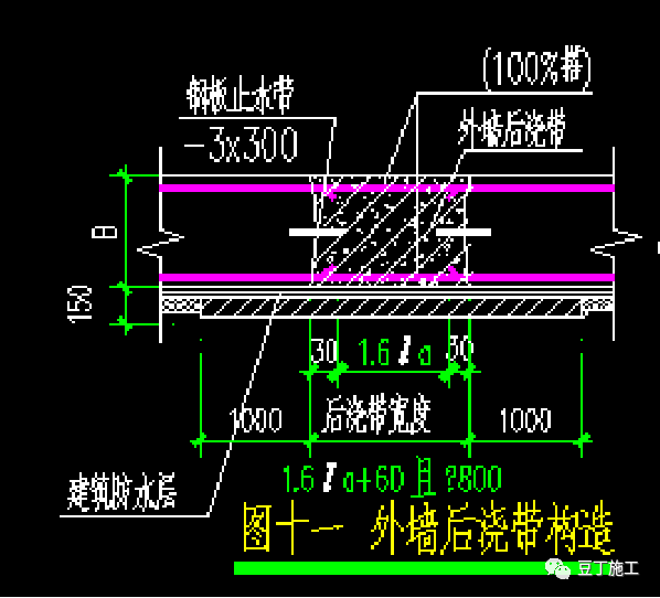 止水钢板做法图集图片