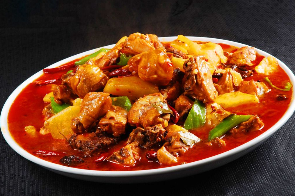 新疆古法大盘鸡最原始的做法才是最美味的