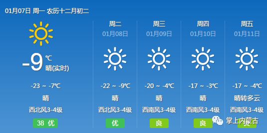 內蒙天氣降溫內蒙古遭遇冷空氣未來幾天天氣是