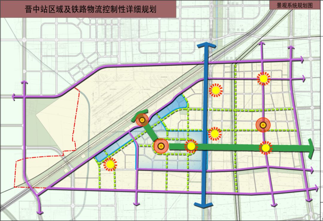 榆次龙湖大街东规划图片