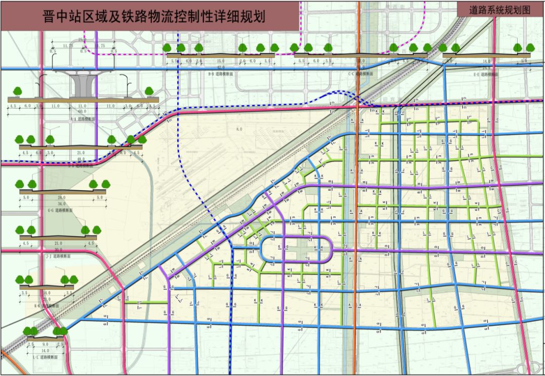 榆次龙湖大街东规划图片