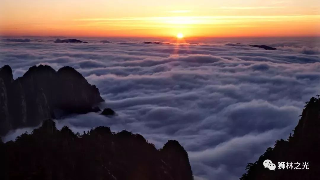 【旅行】黃山雲海實景丨日出雲海美不勝收