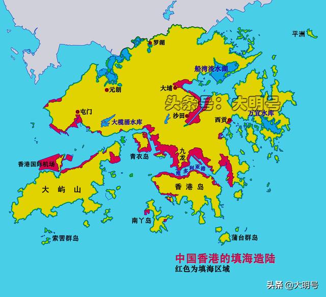 香港青衣地图图片