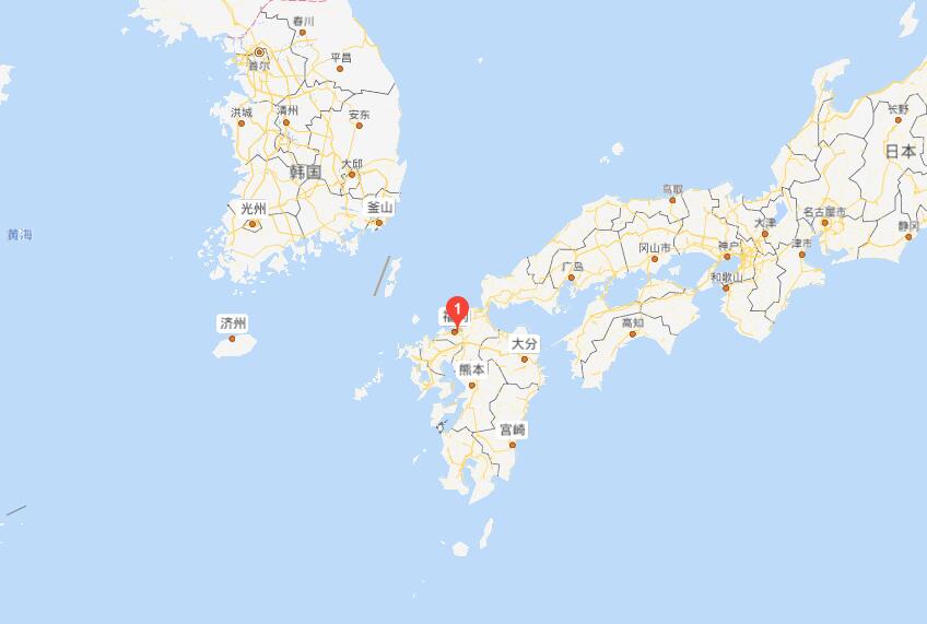 日本福田地图位置图片