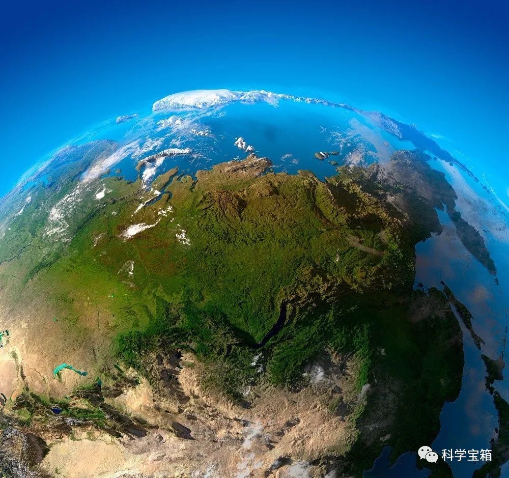地球科学请欣赏11张立体地球地形图