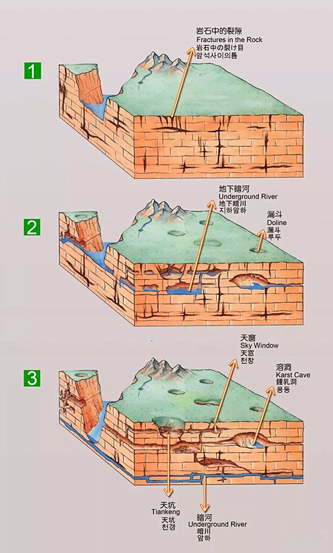 溶洞示意图图片