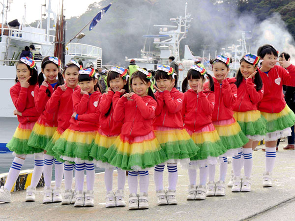 日本日南市組建小學生女子偶像團體 為振興當地開展宣傳活動 國際 第1張