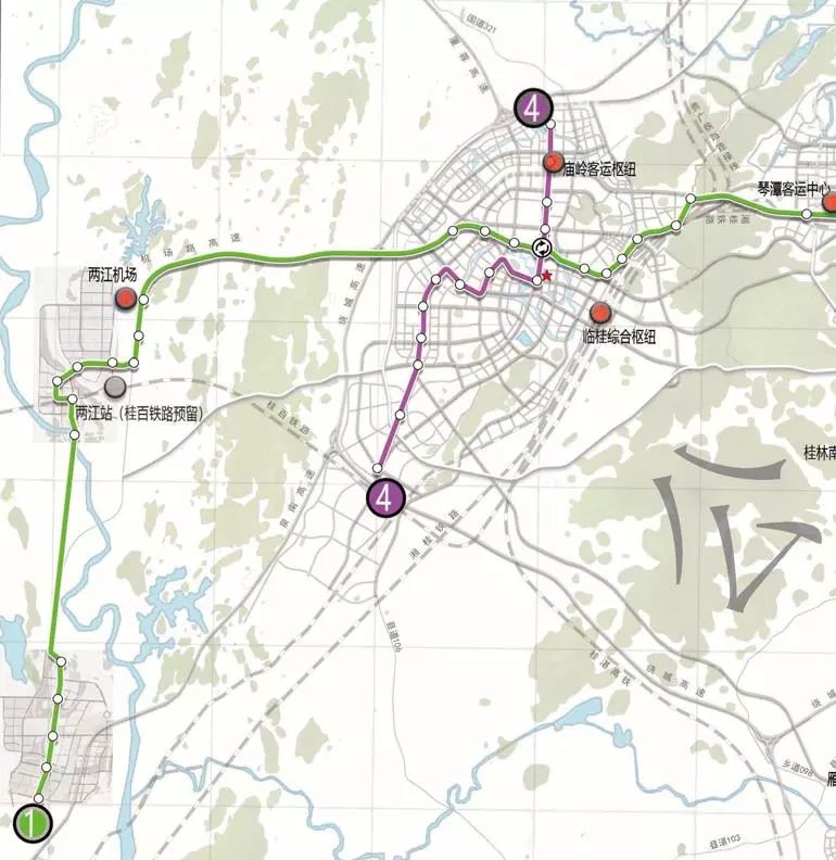 临桂要建客运枢纽,高铁,云轨统统都来了!