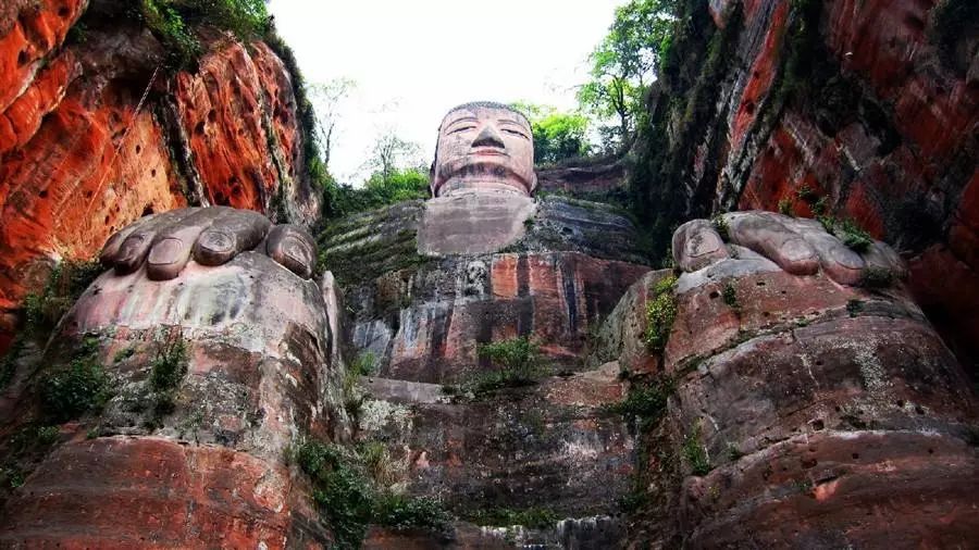 歎為觀止樂山睡佛夢幻現身樂山你到底還有多少驚喜