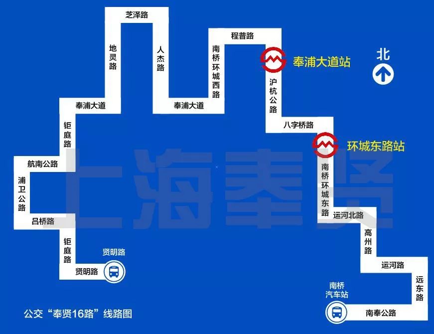 奉贤brt线路图站点图片