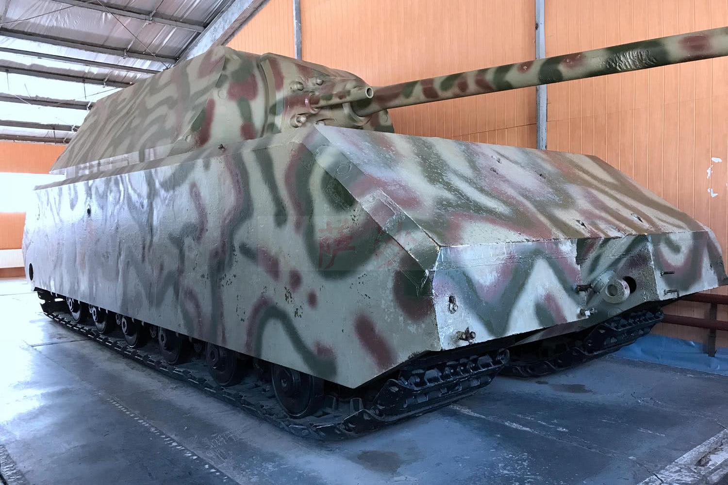 二战中最可怕的老鼠:纳粹德国188吨的鼠式坦克