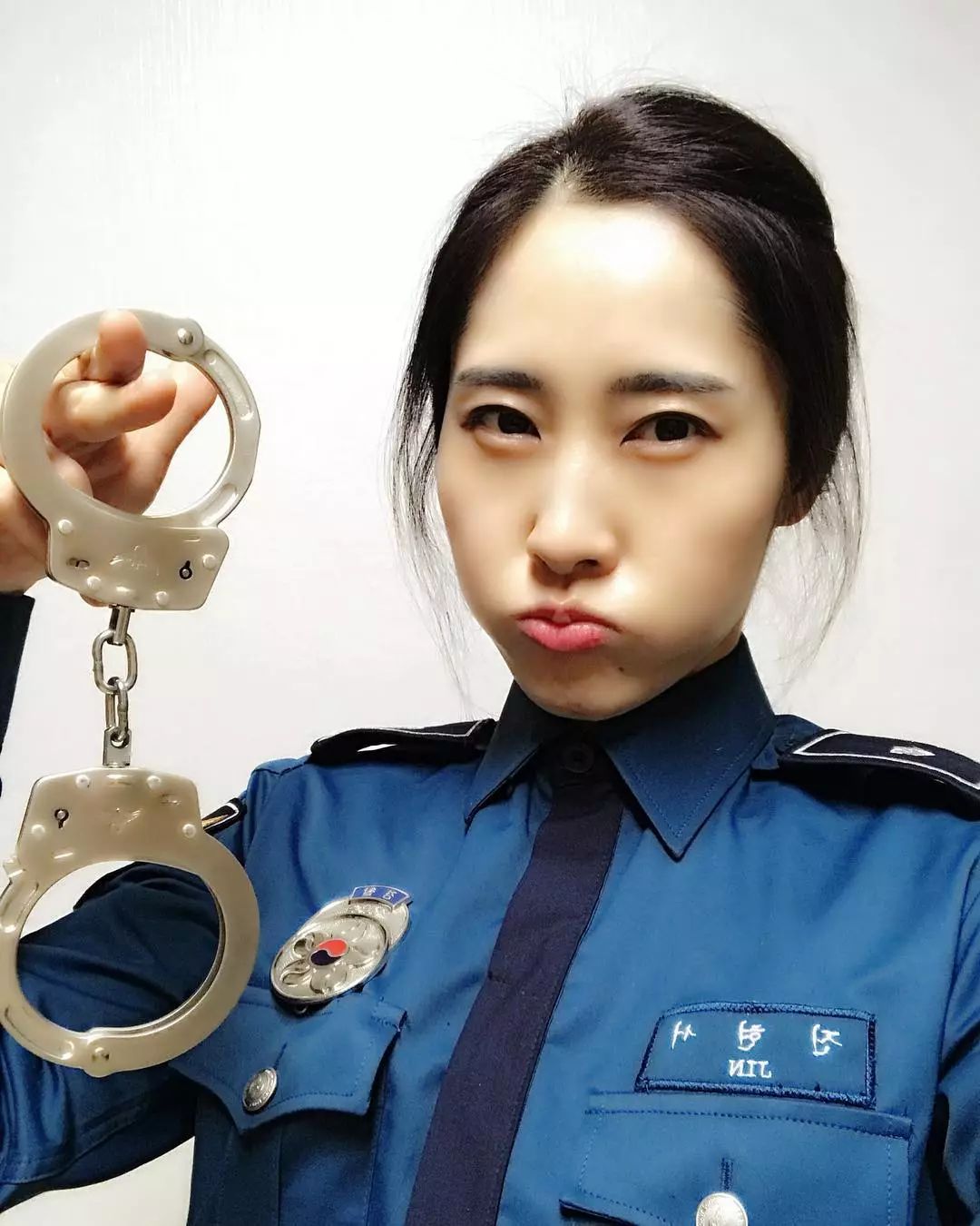 韩国警察警服图片