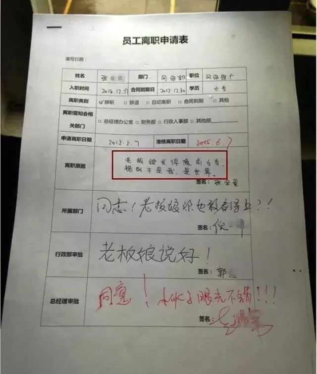 离职申请书表情包图片