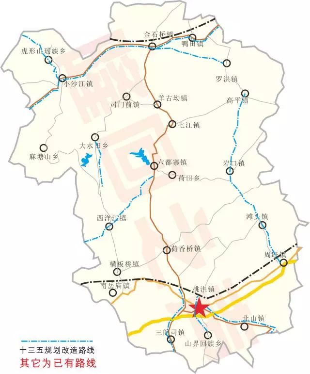 隆回县各乡镇地图图片