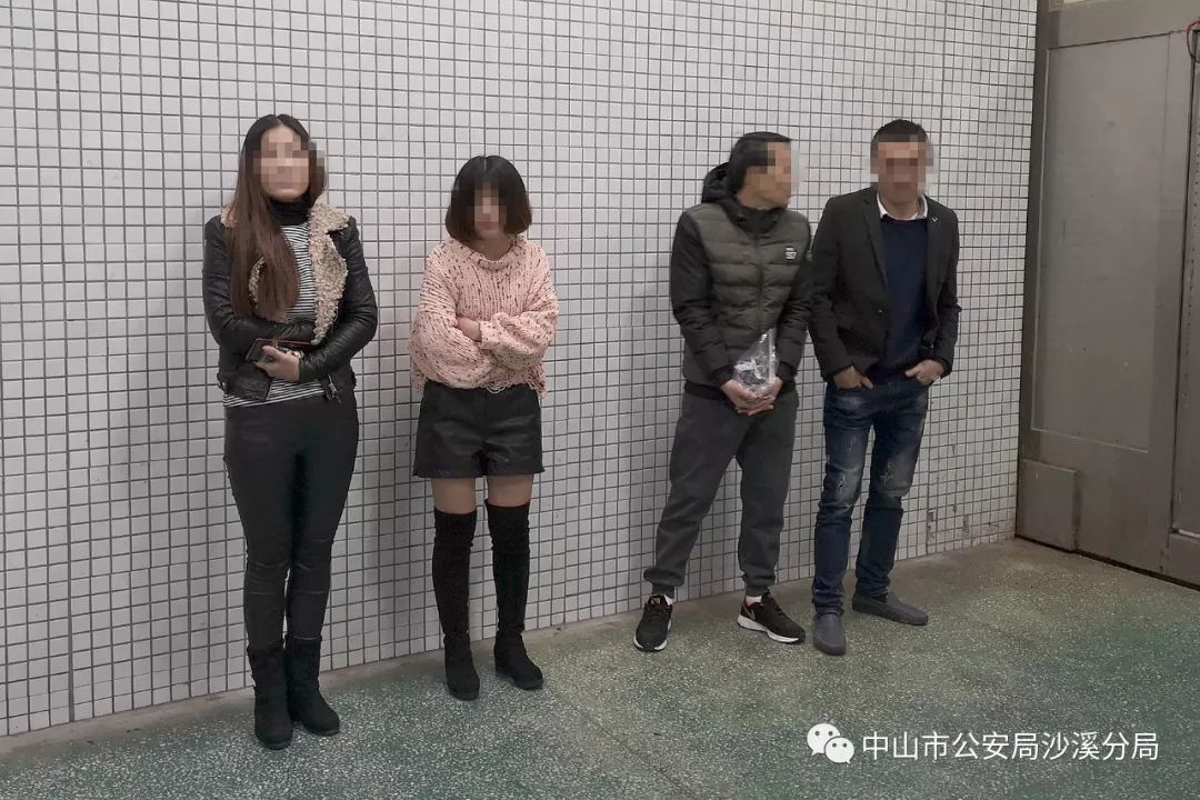 沙溪扫黄,又有一堆小姐姐和嫖客排着队被抓