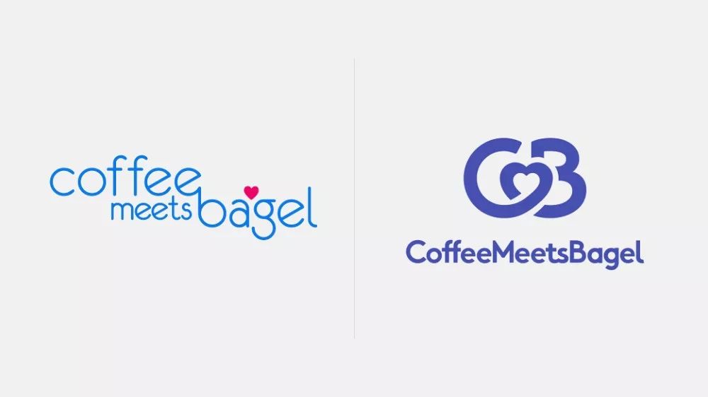 约会应用"coffee meets bagel"品牌形象升级