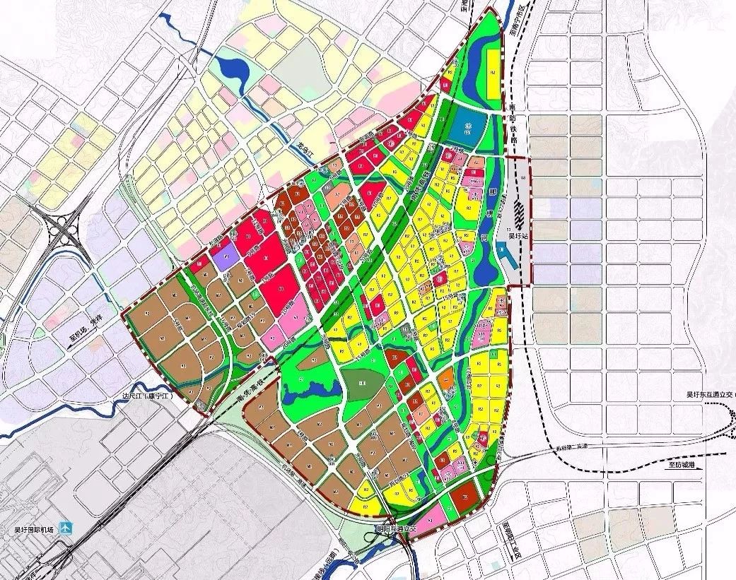南宁吴圩机场周边规划图片