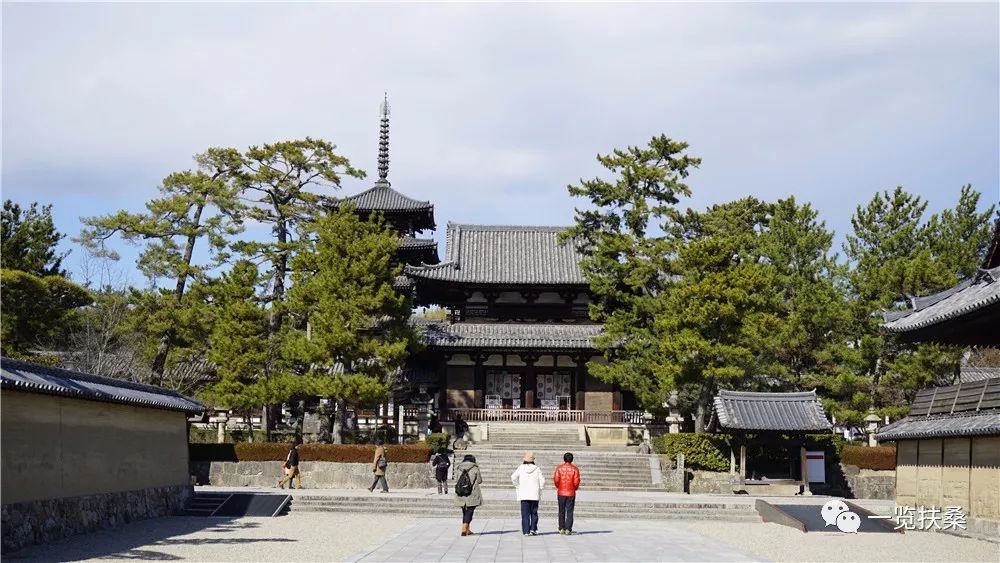 法隆寺:日本現存最早的木結構建築