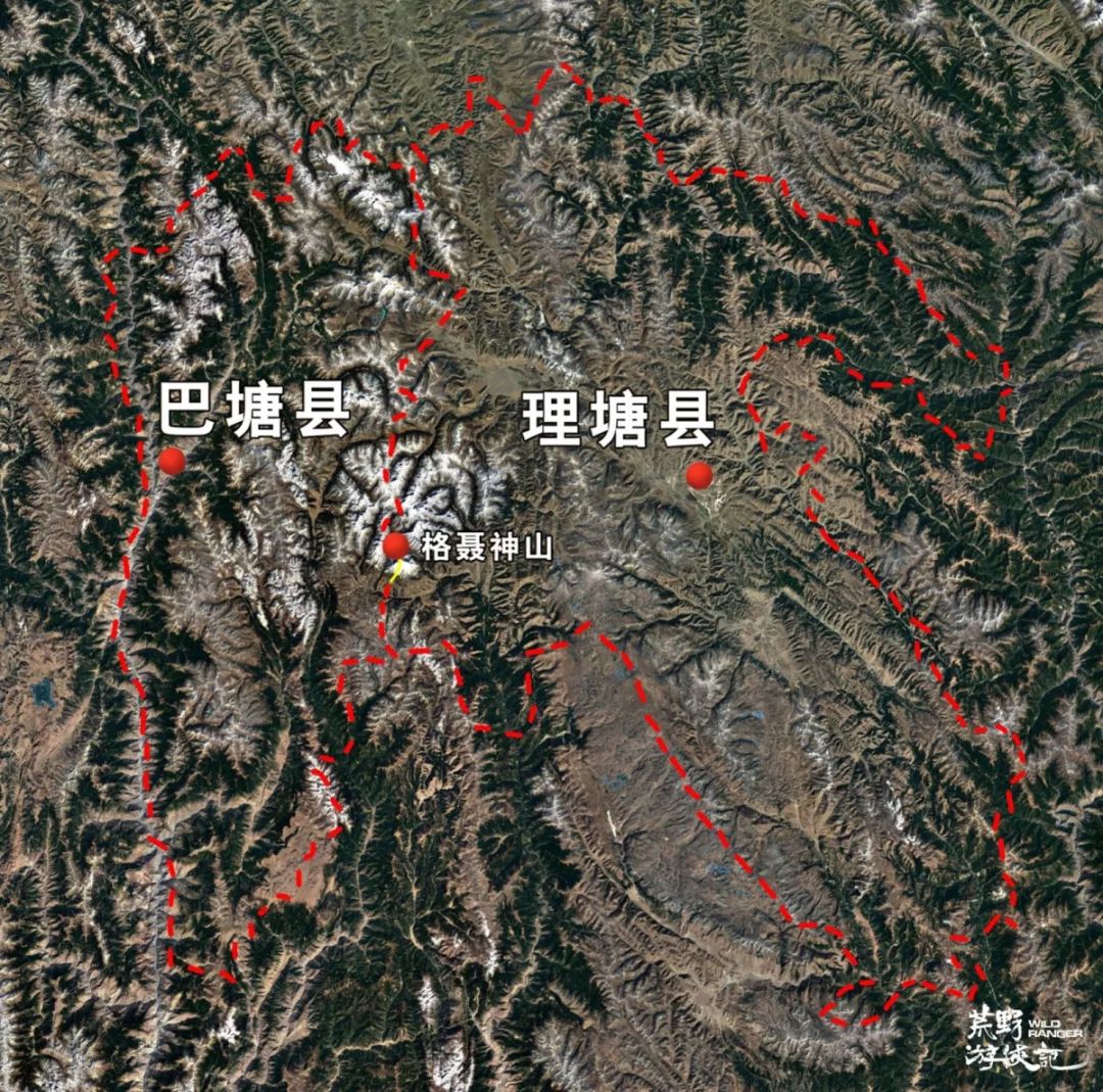 巴塘高清版大地图图片