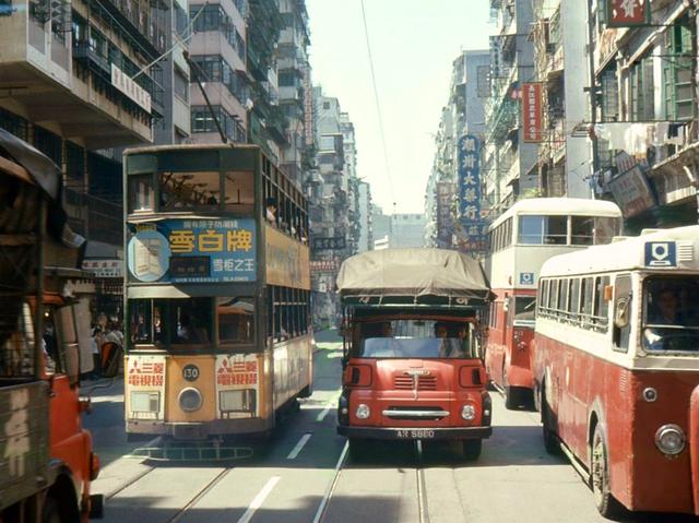 七十年代香港街拍上環中環長沙灣