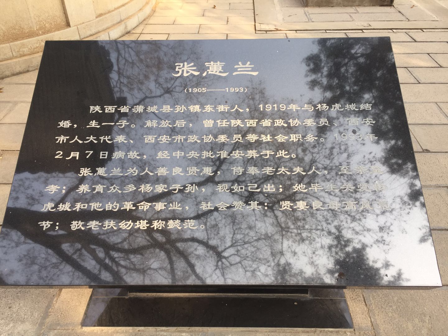 杨虎城将军墓图片