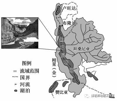 【地理思维】坦噶尼喀湖的前世今生(关注分享得免费下载福利)