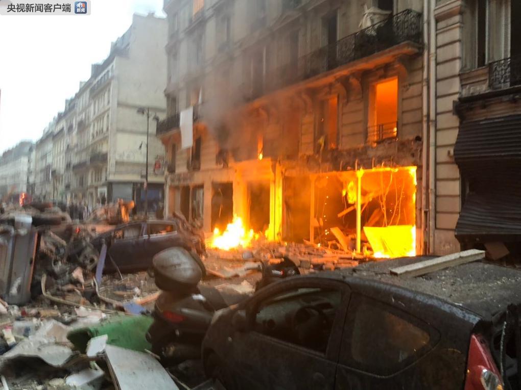 巴黎市中心一麵包店發生爆炸 警方：燃氣泄漏導致 國際 第3張