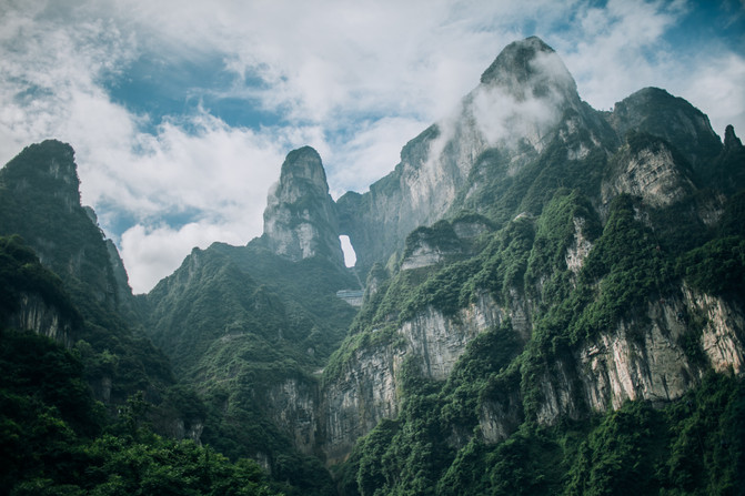 張家界天門山景區必看景點玻璃棧道天門洞