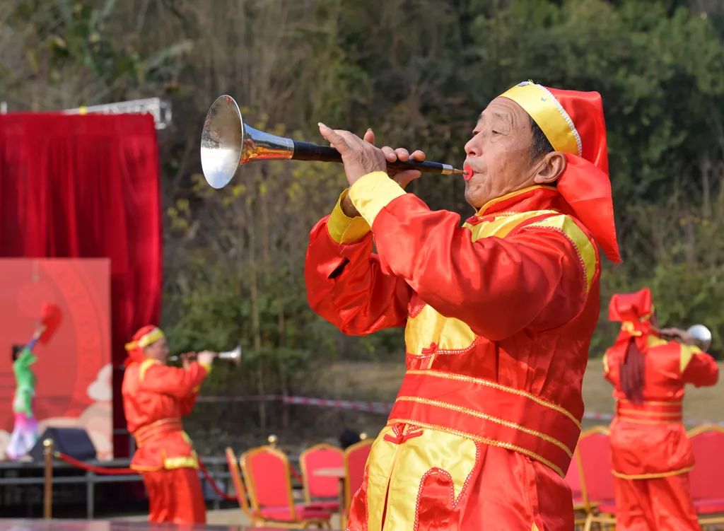 湖北房县结婚锣鼓唢呐图片