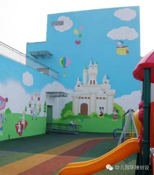 多彩的幼儿园外墙设计