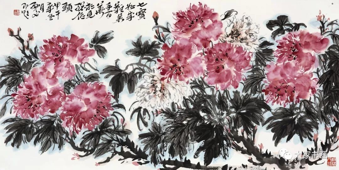 初日芙蓉 138x69cm画家孙飞生于山东,学于津门,深造于京师,虽风华正茂