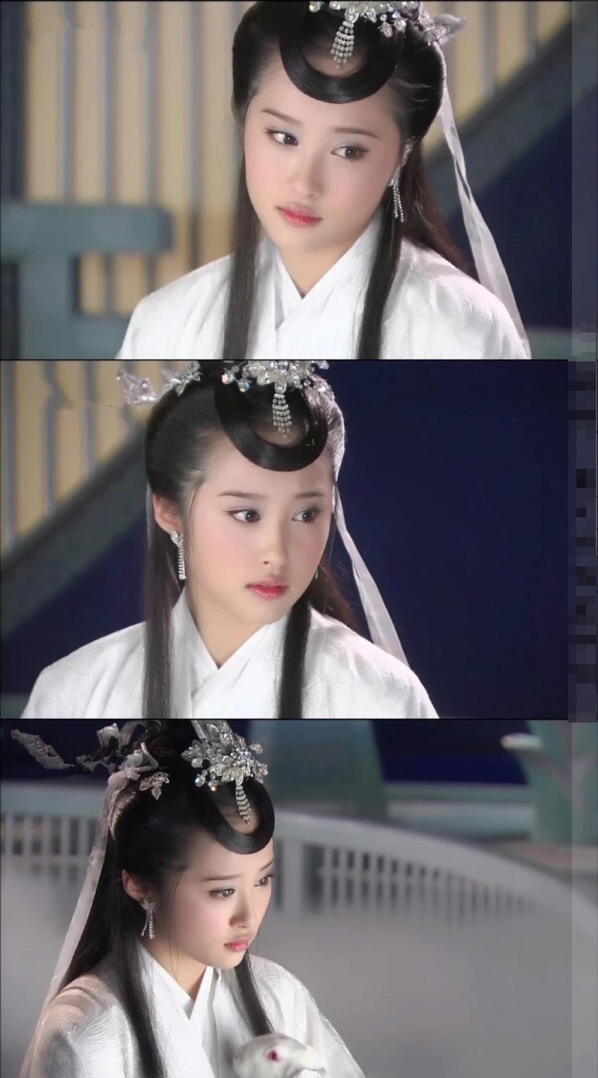 李欣汝才是童年女神啊,她出演的嫦娥也是很美的一版