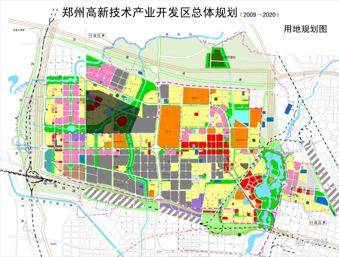 郑州双湖科技城规划图片