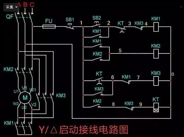 常用交流接触器实物接线彩图简单明了一目了然建议收藏