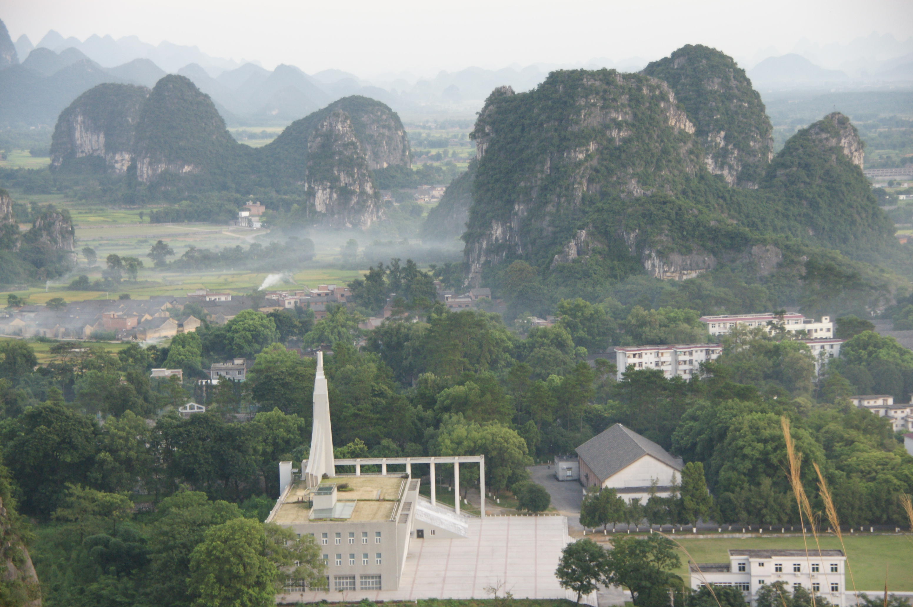 桂林奇峰岭机场现状图片