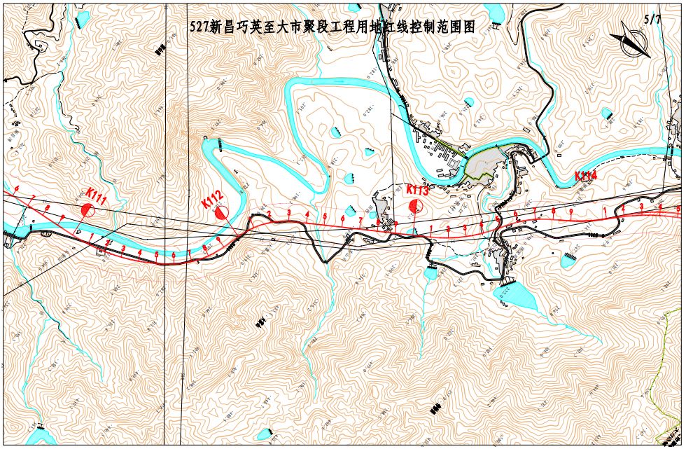 527国道新昌巧英至大市聚段工程红线控制范围公布!看看有你家吗