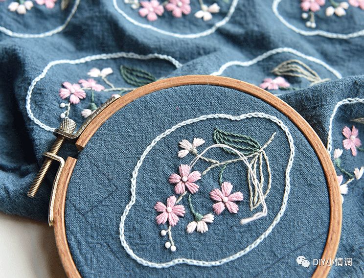 刺繡刺繡基礎知識常見刺繡花樣針法大全