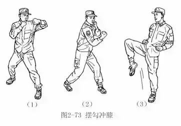 军训格斗16套拳法图片