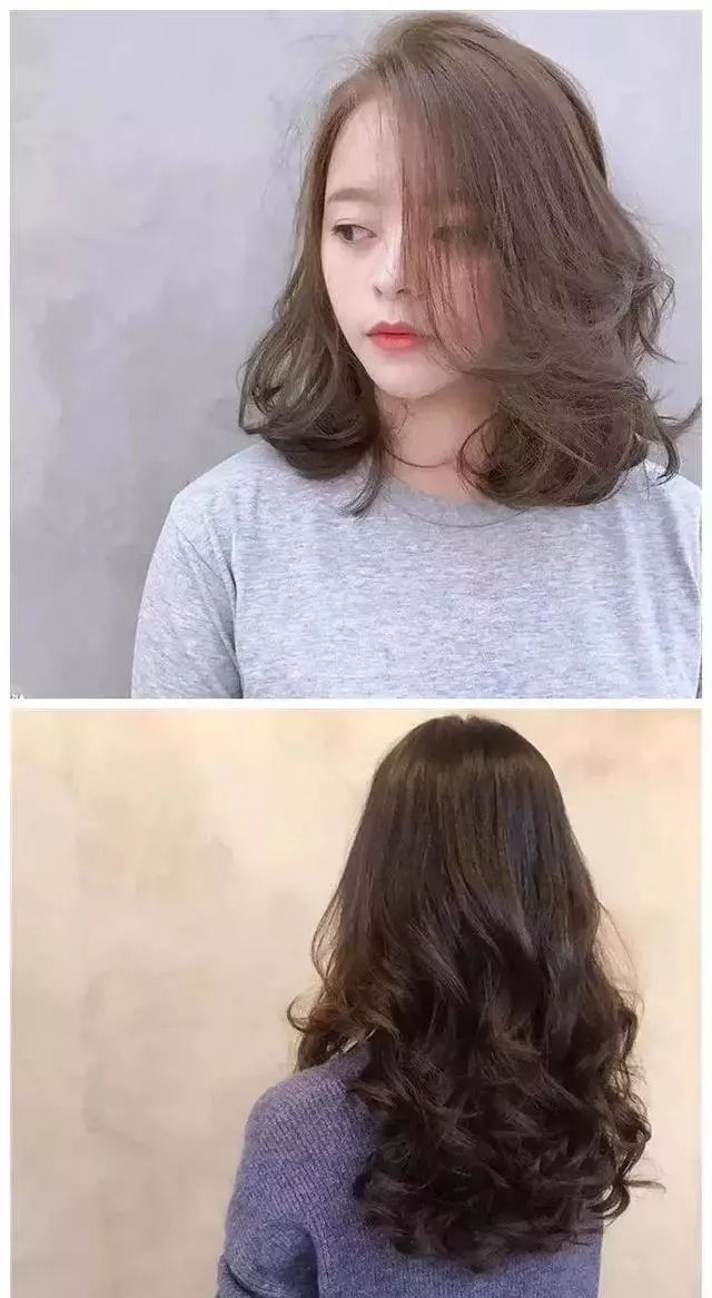 40岁女人发型中长发图片