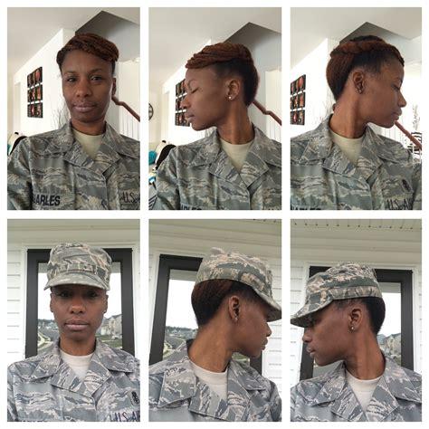 原创美陆军女军人发型必须朴素职业可以留脏辫锁子头不让用蝴蝶结