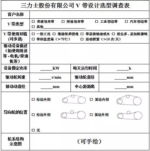 普通v带选型图例题图片