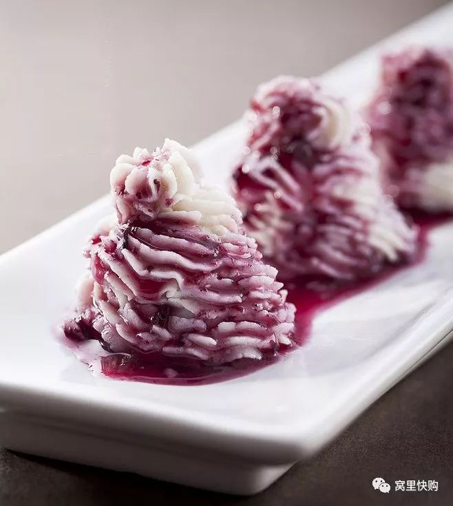5分钟学会蓝莓山药泥,适合冬天享用的冰淇淋!